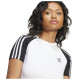 Adidas Γυναικεία κοντομάνικη μπλούζα 3-S Slim Tee